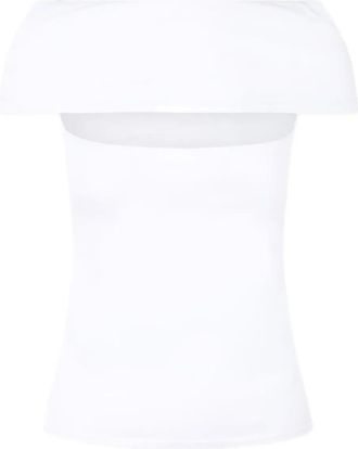 Circus Hotel Off-shoulder top - Wit