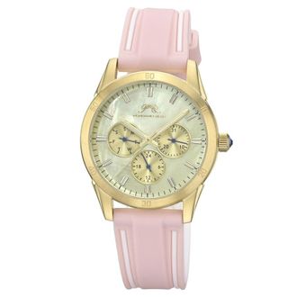 Porsamo Bleu Georgie Yellow Dial Ladies Watch 1501DGER