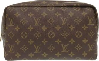 Louis Vuitton Tweedehands Canvas Louis Vuitton tassen - Heren - Vintage Tassen - Bruin - ONE Size - Vintage