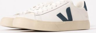 Veja Womens VEJA Campo Leather Womens Trainers - White/California - Size: UK8.5 eu42 us11