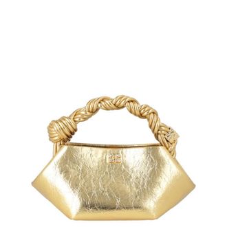 Ganni Dames, Tassen, Geel, Maat: ONE Size Leer