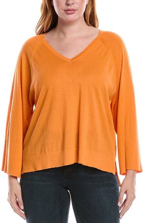 Forté Cashmere Easy Silk & Cashmere-Blend Sweater