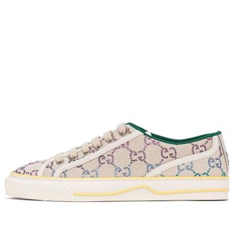 Gucci (WMNS) Gucci Tennis 1977 Low-Top Sneaker with crystals Off White 732211-FABH3-9179