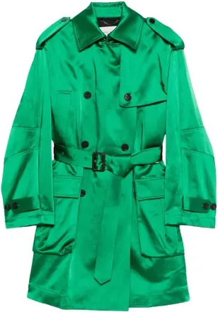 Dries Van Noten Mujer, Abrigos, Verde, Talla: S