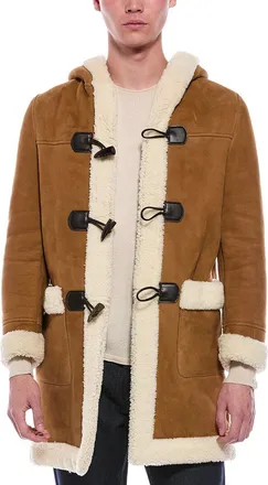 Isaia Shearling Coat