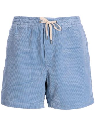 Polo Ralph Lauren Shorts a coste con coulisse - Blu