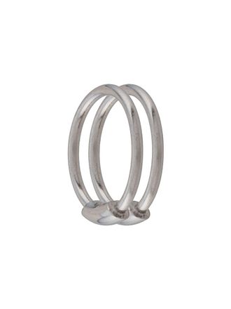 Maria Black Basic 12 hoop earrings - unisex - Sterling Silver - One Size