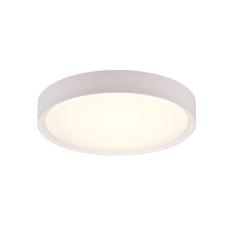 Trio Plaf&oacute;n De Interior Trio Clarimo 18w 3000k Luz C&aacute;lida. &Oslash; 33 Cm. Led Integrado Sal&oacute;n, Cocina Y Dormitorio. Estilo Moderno. Pl&aacute;stico Y Policarbonato. Col