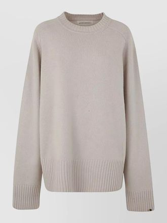 Extreme Cashmere mama crew neck oversized pullover knit