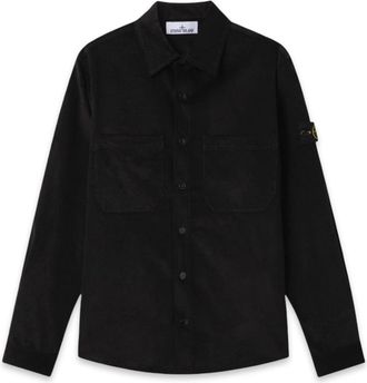 Stone Island S01144 COMPASS SHIRT Size: XXL, colour: BLACK