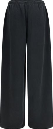 Alexander Wang Womens Cotton Sweatpants Washed Black Pant Trousers