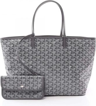 Goyard Borsa tote Saint Louis PM in tela Goyardine 2010-2025 - Grigio