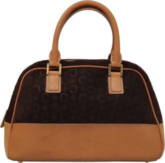Celine C Macadam Canvas Brown Canvas Handbag (Pre-Owned)