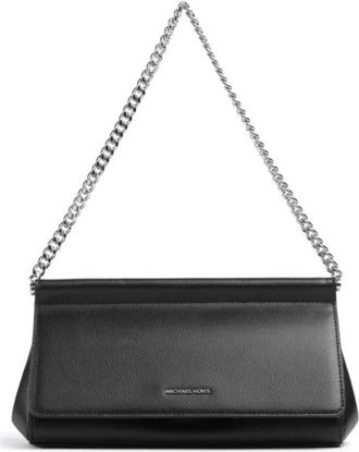Michael Kors Carmine Schoudertas - Dames - Schoudertassen - Zwart - ONE Size - Leer - Tassen