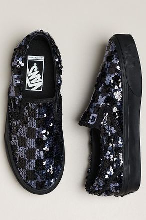 Vans Classic Sequin Checker Slip-Ons