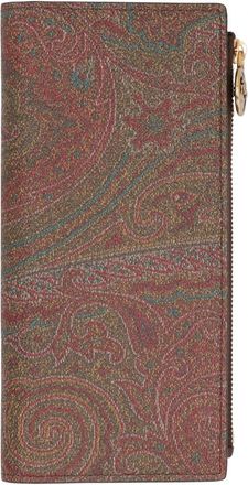 Etro Wallets & Cardholders - Dames - Portefeuilles - Bruin - ONE Size - Accessoires