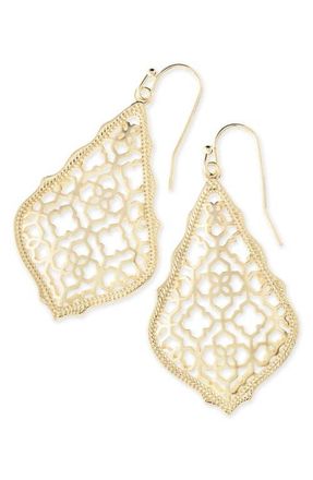 Kendra Scott Addie Drop Earrings in Gold at Nordstrom