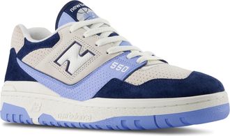 New Balance 550 Sneakers in Navy/Electric Sky Men Low-Top