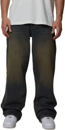 Good For Nothing Straight Leg Baggy Jeans in Brown at Nordstrom, Size Xx-Large Uk