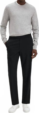 Filippa K Theo Relaxed-Fit Wool Trousers In Black