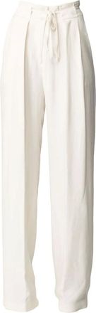Manila Grace Donna, Pantaloni, Bianco, S, new