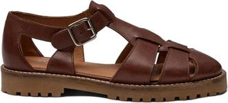 Pavement Schoenen, Dames, Bruin, 41 EU, Leer, PALavita Gladiator Sandalen
