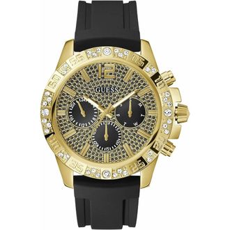 Guess Majestic Gw0909G2 Horloge - Heren - Accessoires - Geel - Maat: ONE Size