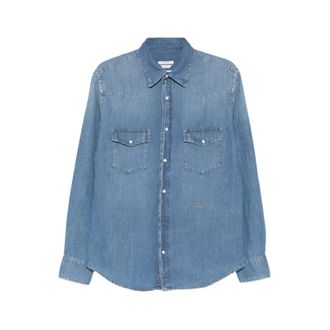 Jacob Cohen Denim Shirts, male, Blue, Size: 2XL Denim Shirt