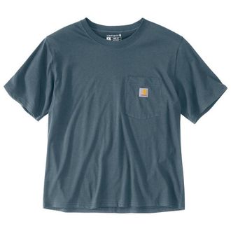 Carhartt Work in Progress Lightweight S/S Crewneck T-Shirt T-Shirt f&uuml;r Damen | blau