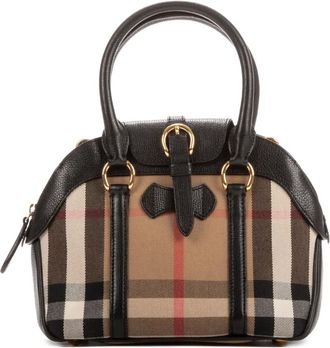 Burberry Borsa tote con motivo House Check 2000 - Toni neutri