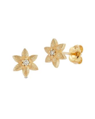 I.Reiss Company 14K 0.05 Ct. Tw. Diamond Earrings