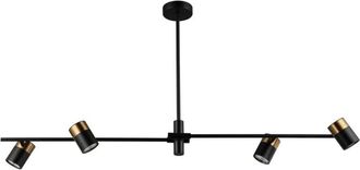 OEM L&aacute;mpara De Techo Con Reflectores Elice Pnd588924bkbro Italux