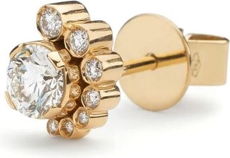 Sophie Bille Brahe 18K recycled yellow gold Petite Celestine diamond earring - Oro