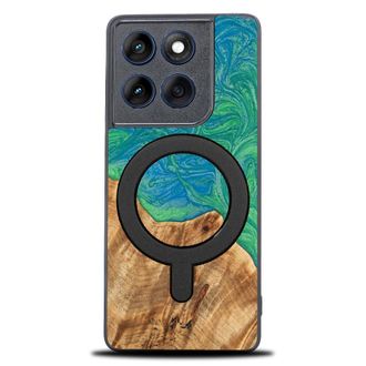 OEM Custodia Esclusiva Bewood Per Motorola Edge 60 / 60 Fusion 5g - Neons - Tokyo Con Magsafe