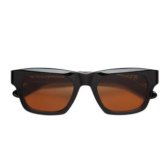 Retro Superfuture Sunglasses, unisex, Black, Size: 52 MM Sintesi Sunglasses