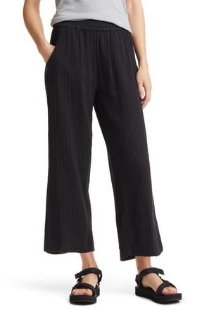 Rip Curl Premium Surf Cotton Beach Pants in Black at Nordstrom, Size Xx-Small