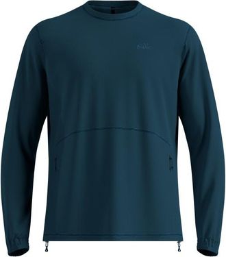 Odlo Mid Layer Classic Crew Funktionsshirt f&uuml;r Herren | blau