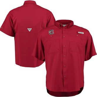 Columbia Mens Columbia Garnet South Carolina Gamecocks PFG Tamiami Shirt at Nordstrom, Size Small