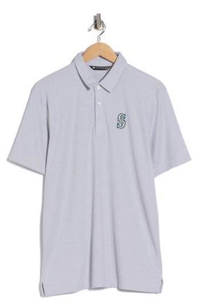 Travis Mathew Seattle Mariners Playoff Pitch Polo in Heather Grey at Nordstrom Rack, Size Xxx-Large