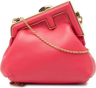Fendi Pre-owned Fendi Nano Shiny Nappa First Bag Charm Crossbody Ladies V6NCIMIQWN8SVIZU