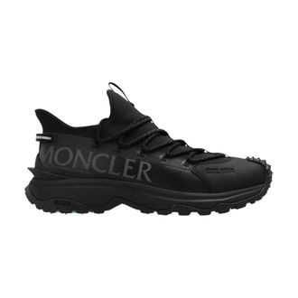 Moncler Sneakers, male, Black, Size: 7 US Lightweight Trail Sneakers