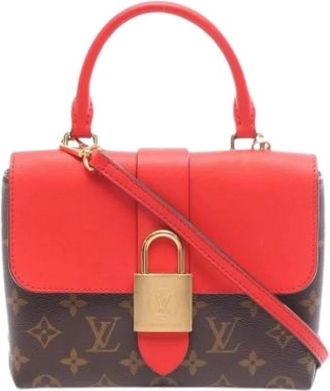 Louis Vuitton Pre-owned Handbags, female, Red, Size: ONE SIZE Pre-owned Vintage Handbag