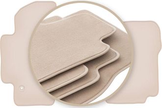 OEM Alfombrillas Premium Beige Para: Nissan Nv200 Furgoneta 2009