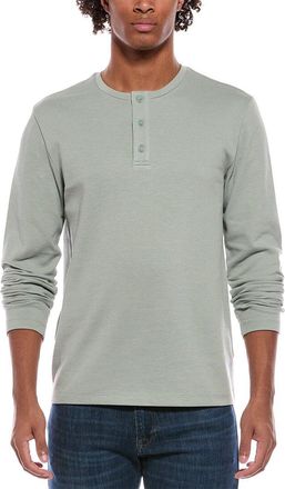 Vince Double Face Pique Henley