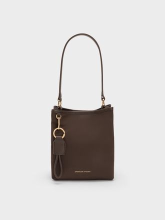 Charles & Keith Levy Nylon Bucket Bag