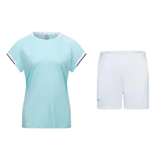 Mizuno (WMNS) Mizuno Badminton Sport Set Teal White 72CG42Z1