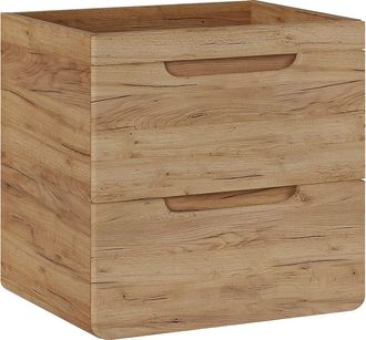 Vente-Unique Mueble de lavabo flotante en color natural - 60 cm - ARUBA