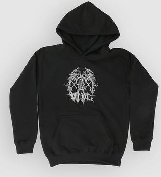 Vitriol Evil King Kids Hoodie zwart