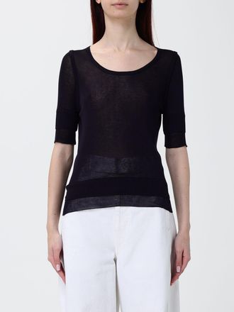 Christophe Lemaire Top in viscosa e seta