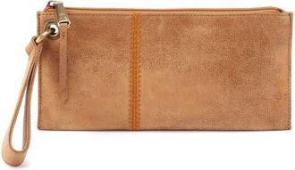 Hobo Vida Leather Wristlet in Whiskey at Nordstrom